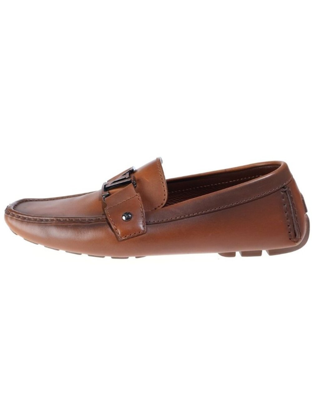 Louis Vuitton Monte Carlo Line Driving Shoes Slip-on Leather
